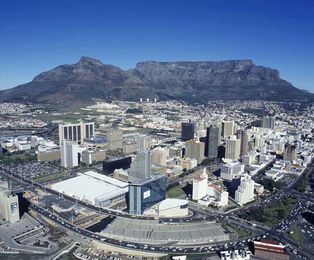 Cape town and Table mount